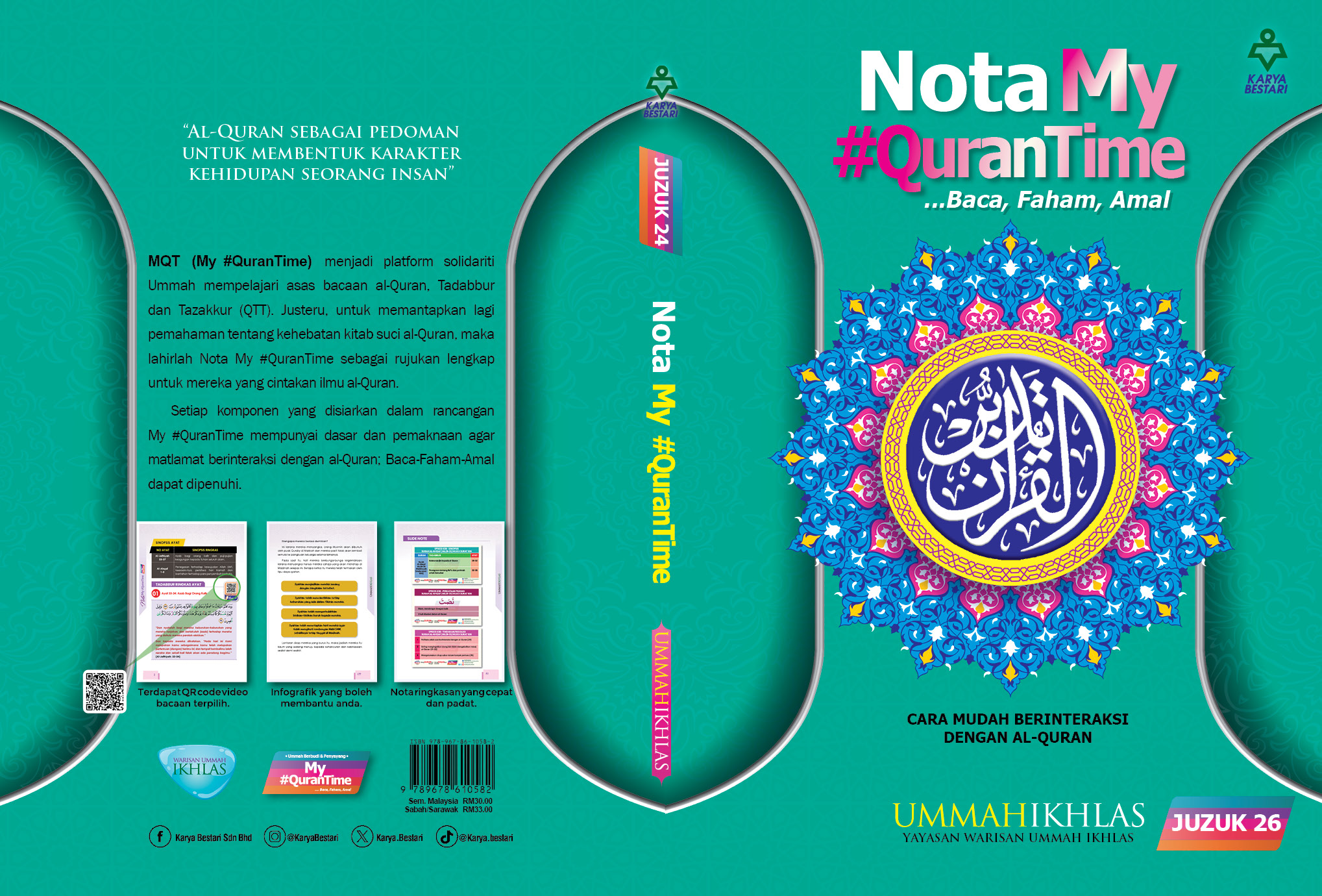 Nota My#QuranTime Juzuk 26
